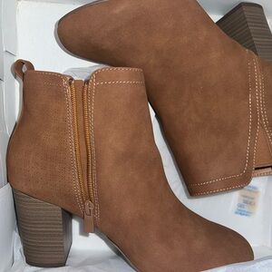 Torrid Tan Ankle Booties